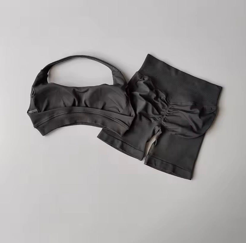 Sexy Vest Training Fitness Bra Sets