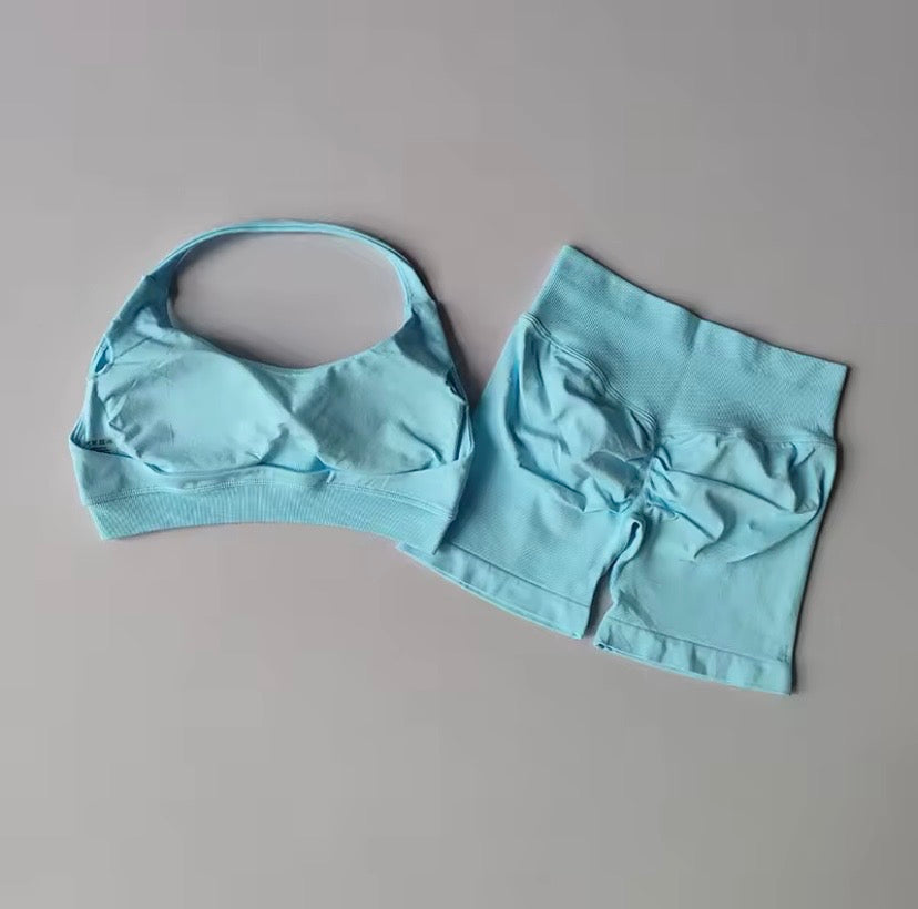 Sexy Vest Training Fitness Bra Sets