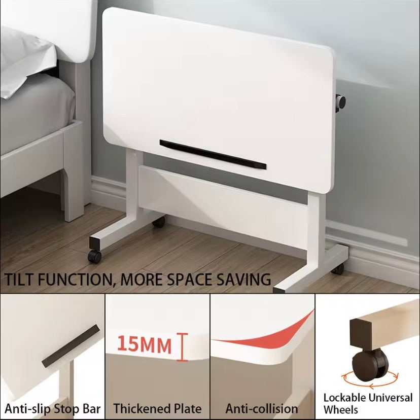 Small Standing Rable Adjustable Height Mobile Stand Up Desk