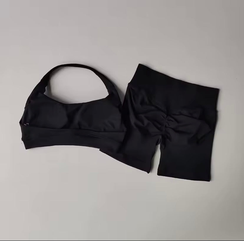 Sexy Vest Training Fitness Bra Sets