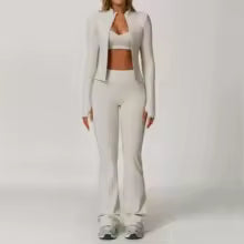 Sleeve Sports Bra Athletic Wear